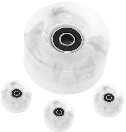 Vaguelly 4stücke Rollschuhräder Leuchtende Outdoor-räder Für Quad Skates Robuste Und Sichere Materialien Für Unebene Oberflächen Wie Asphalt Für Rollschuh Inline Und