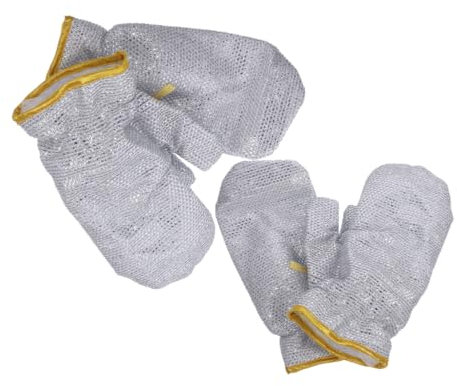LIFKOME 4pcs Scalding Thick Gloves for Kitchen Use Reusable Dishwash Gloves Heat Resistant Cleaning for Washing up and Scrubbing