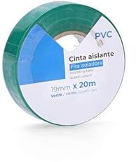 PRENDELUZ Grünes Isolierband, 20 m Länge x 19 mm Breite, elektrische Isolierung, sicher und langlebig