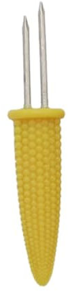 SHYSBV 20 brochetas para mazorcas de maíz de acero inoxidable, soporte para maíz, accesorios para barbacoa, pinchos para mazorcas de maíz y brochetas para barbacoa, exteriores, fiestas, barbacoas
