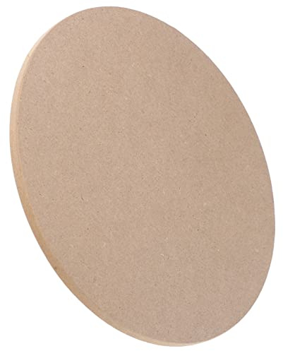 WEKAMOS Mazza Da Vasaio Pulsante in Pannelli Ad Alta Densità 25 Cm Per Ceramica, Base Rotante Liscia Per Modellazione Argilla, Accessorio Artigianale Resistente Per Scultori e Appassionati Di Ceramica