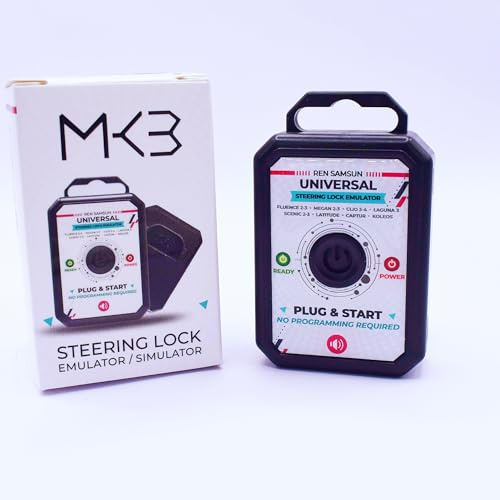 MK3 Lenkschloss-Emulator – ESL ELV für Renault Megane 2 Megane 3 Clio 3 Clio 4 Fluence 2 Fluence 3 Scenic 2 Latitude Captur Safrane
