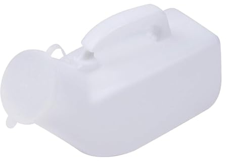 Urinoir 1200 ml, bouteille d'urine réutilisable for hommes, récipients de collecte d'urine for personnes âgées, hôpitaux, camping et voyages