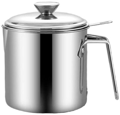 Brocca filtro olio in acciaio inossidabile 304, domestico, serbatoio di stoccaggio da cucina, separazione dei residui con(1.3LNo chassis)