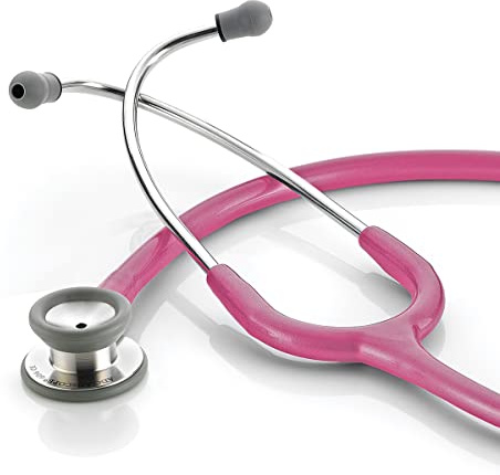 ADC Adscope 604 - Estetoscopio clínico pediátrico - Frambuesa metalizado