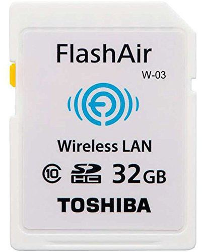 Toshiba FlashAir W-03 Carte mémoire SDHC 32 Go (Classe 10)