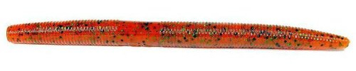 Yamamoto 9-10-196 Senko, 5-Inch, 10-Packpum-Packin, Org/Black Green