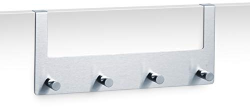 Zeller 13190 Schubladenelement, 5-er, Birke, ca. 12 x 13 x 60 cm, Edelstahl, Silber, 13 x 12 x 58 cm 13862