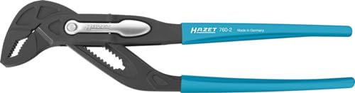 HAZET Universal-Zange 760-2 I robuste Wasserpumpenzange für universellen Werkstatt-Einsatz, hohe Spannweite: 50 mm, Schnelleinstellung bei geschlossenen Zangenschenkeln ohne Umgreifen