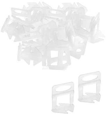 HUANR Croisillon Autonivelant 3 mm, 200 Pièces Languettes de Nivellement, Espaceurs de Carrelage Cale Carrelage Sol, Système de Nivellement de Carrelage pour Hauteur de Carrelage 3-12 mm