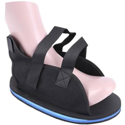 ARTSEWPLY Foot Fracture Rehabilitation Shoe Cover Ankle Support for Postoperative Protection Non Slip Design Easy to Clean for Lower Leg Injury
