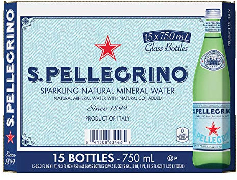 San Pellegrino Sparkling Mineral Water 15 pk, 26.36 FZ