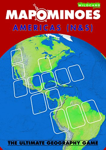 Wild Card Games Mapominoes Americas (North & South)