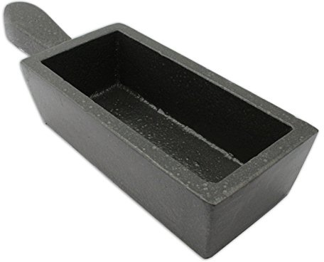 , (1,5 kg) Gusseisen Barren Form Silber & Gold Bar