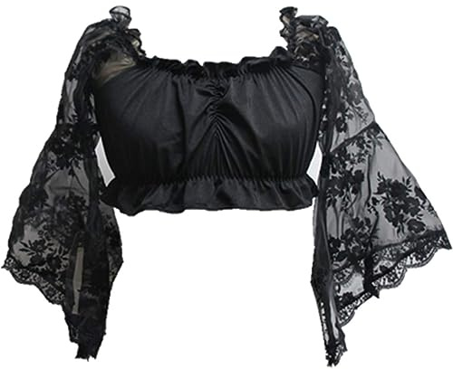 ZOOMA Donna Corsetto Maniche Lunghe con Gonna Lunga Jacquard Cincher della Vita Vestito di Due Parti