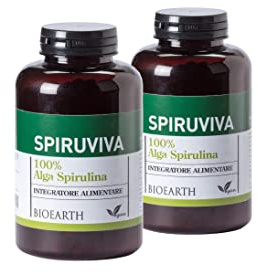 Spirulina Spiruviva 2 Confezioni da 540 compresse - Bioearth