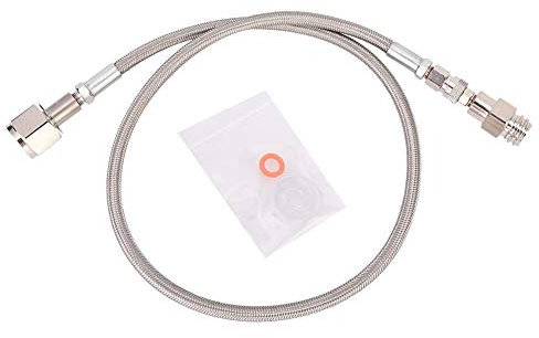 EVTSCAN 1m G1/2 Hochdruckschlauch CO2 für SodaStream zu externem CGA320 Tank Direktadapter(B)