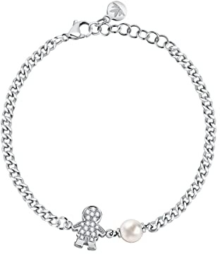 Morellato Perla Bracciale Donna in Argento 925, perla - SAER47