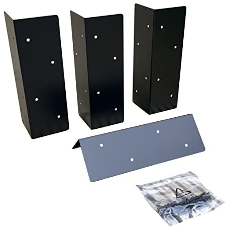 Selections Metal Raised Garden Vegetable Bed Corner Brackets - Pack of 4