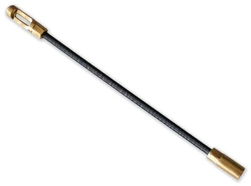 5PZ Testa Flessibile guida curve per Sonda M4 Ø 4mm Ricambio Terminale tiracavi passacavi elettrici