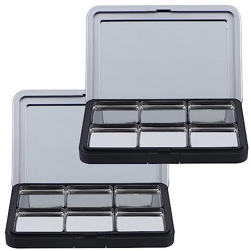minkissy Leere Lidschattenpalette Fall Make-up Organizer Magnetische Palette Lidschatten Palette Für Make-up