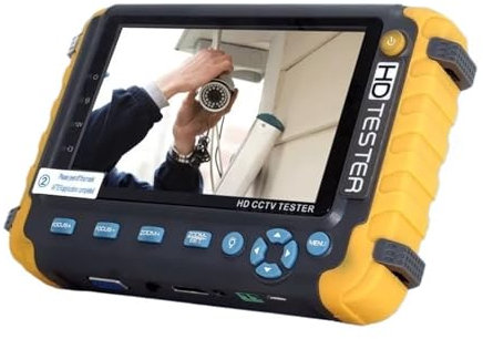 CCTV-Tester, Beste Protable IV8W 5MP AHD TVI 4MP CVI Analog Sicherheit Kamera Tester 5 Zoll CCTV Tester Monitor VGA Eingang UTP Kabel Test Netzwerkkameratest