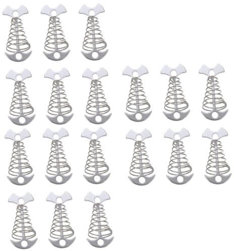 Supvox 3 Sätze 3 Sets Fischgräten Nagelbefestigungsschnalle Bewehrungsstahl Einziehbare Zeltheringe Bohrbare Stange Plane Erdspieße Deckzeltanker Draht High End 6 Stück * 3