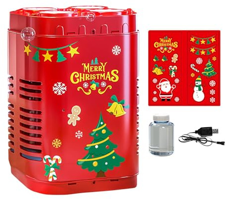 Máquina De Burbujas De Bodas, Máquina De Burbujas Eléctrica | Máquina De Soplar Burbujas De Fuego Artificial | Máquina De Soplar Burbujas De Navidad, Juguetes Reutilizables Para Máquinas Para B