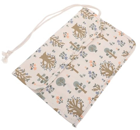 SHINEOFI Custodia Organizer per Pennelli da Artista in Canvas, 20 Scomparti | Capacità Ampia, Struttura Stabile e Formato Arrotolabile, per Studio e Viaggio, Organizzazione Ordinata