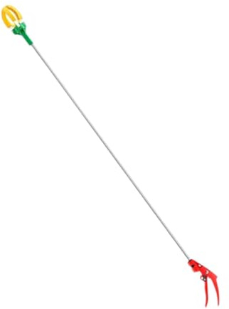 Ronyme Recolector de frutas, herramienta práctica y fácil de usar para recoger frutas en árboles, ideal para parques, patios, cultivos, jardines y perales.