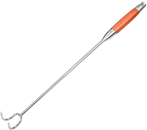 LOLIPPYY Crochet de Boucher Acier Inoxydable pour Viande Ustensile de Cuisine Professionnel Crochet Pratique pour Retourner et Suspendre Viande Barbecue Outil Réutilisable pour Boucherie