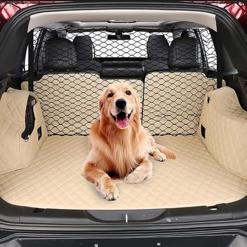 PANGUYN Rete Auto per Cani Bagagliaio per BMW X1 3 (III) U11 I 2022-2024, Divisorio Auto per Cani Griglia in Rete Barriera Protettiva per Auto per Cani