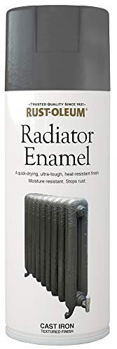 Rust-Oleum 400ml Radiator Enamel Spray Paint - Cast Iron