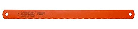 Bahco 3809-350-32-2.00-4 4 TPI Sandflex Bi-Metal Power Hack Saw Blade, Orange, 350 x 32 x 2 mm