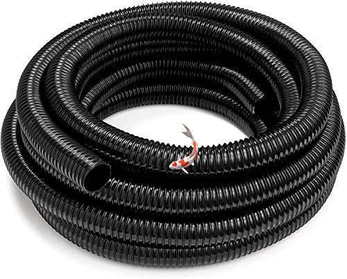 KCR 15 Meter Rolle Rehau Teichschlauch 1 1/4 (32mm) Flexibel,Spiralschlauch, Filterschlauch, Pumpenschlauch