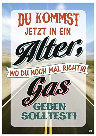 Depesche 0011673-001 - Glückwunsch-Karte zum Geburtstag (neutral), ausgefallene Geburtstagskarte mit Musik, Spruch und beweglichen Elementen, inkl. Umschlag, 14,8 x 21 cm, Mehrfarbig, 22
