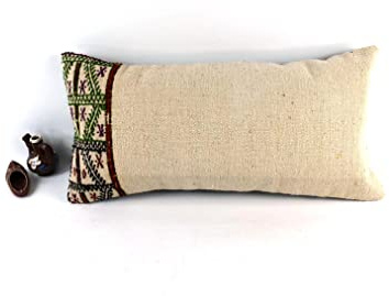 Kelim Kissen 30x60 cm Kissenbezüge Türkisch Handgewebt Kelim Kissenhülle Dekokissen Sofakissen Zierkissen Kelim Teppiche Kissenbezüge code A2927