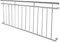 UISEBRT Barandilla de ventana de acero inoxidable para balcón francés, barandilla para escaleras, balcones, barandillas para terrazas (184 x 90 cm)