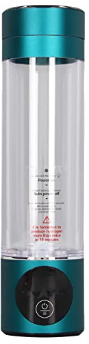 Qcwwy Botella de Agua de HidróGeno, MáQuina de Ionizador de Agua de HidróGeno de Carga USB PortáTil Taza de Salud de Agua Rica en HidróGeno Generador de Botella de Agua de HidróGeno