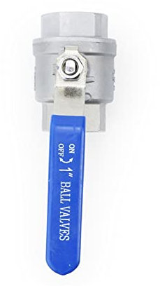 MGRAS 2 stücke 1/23/4 1 1-1/41-1/2 Innengewinde 304 Edelstahl Zwei Stück 2P Kugelhahn for Wasserölgas Kugelhahn (Specification : DN20)