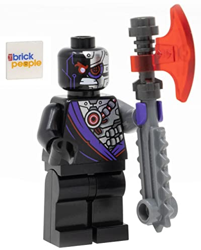 LEGO Ninjago Core: Nindroid Minifigure (Legacy) with Saw Axe