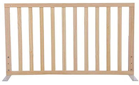 JUNNIU Bettgitter Bettgitter Bettleitplanke Babybettgitter Schallwand Kinder Kleinkind Sicherheit Anti-Fall-Bettgitter Holz Höhenverstellbar (Farbe: Länge 90 cm) Decoration