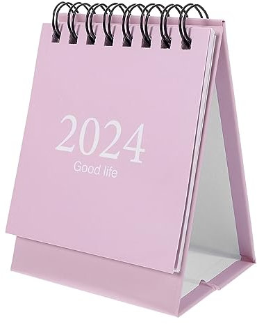 Amosfun Mini-tischkalender Kleiner Monatskalender Für Schreibtisch Theke Oder Regal Mit Dickem Papier Für Angenehmes Schreiben Und Effiziente Organisation Von Terminen