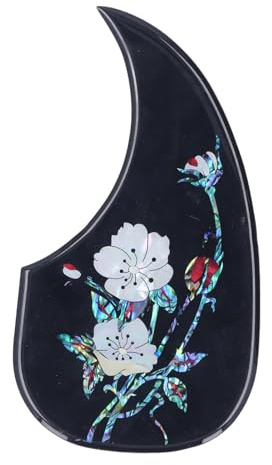 Akustikgitarren-Schlagbrett, Selbstklebende Gitarren-Kratzplatte, Ersatzplatte für Akustikgitarren