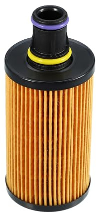 Motoforti Engine Oil Filter, Oil Fuel Filter, for Land Rover New Defender 2019-2022, Plastic, with Washer, No.LR133455, Yellow, 1 Set