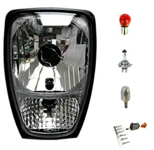 MelTruck® H4 Scheinwerfer Radlader Teleskoplader Stecker Deutsch 6-polig Glühbirne 12V JCB
