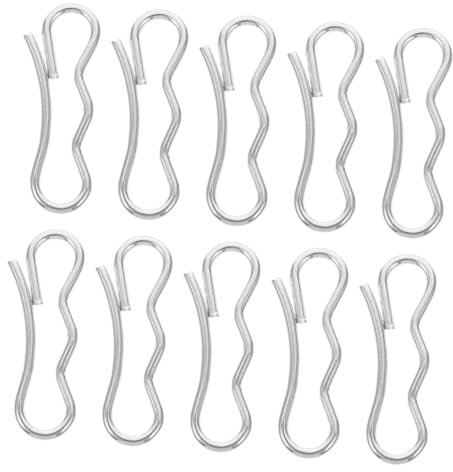 BEBEMOKO 10pezzi Cotter Per Spazzaneve Accessori Per Controllo Chiusura e Impeller Kit Ricambio Per Macchine e Tosaerba