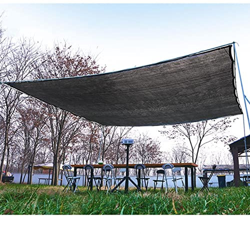 Telo ombreggiante con occhielli per giardino, serra e balcone, rete ombreggiante esterna (2 x 4 m, 3 x 6 m, 4 x 8 m), grande vela ombreggiante (6 x 6 m) per protezione dai raggi UV, copertura per