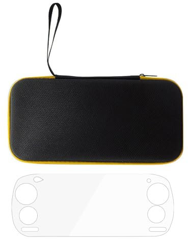 LIUZIKUN Protective Bag Shockproof Storage Covers Large Capacity and Screen Protector Suitable for Pocket 5 Gaming Console