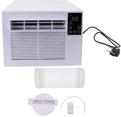 Jeffergarden Condizionatore Daria Portatile Piccolo Condizionatore Daria per Campeggio Ufficio per Uffici Campestre Plug 220v Jeffergarden